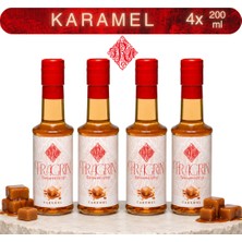 Fragrin® 4'lü  Karamel Kahve Sosu / Şurubu 200 ml