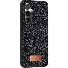 Hobibahçem Galaxy S25 Bright Simli Kapak - Siyah