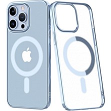 Hobibahçem iPhone 14 Pro Kılıf Element Magneticsafe Sert Kapak - Sierra Blue