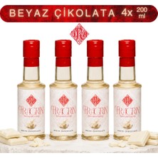 Fragrin® 4'lü Beyaz Çikolata Kahve Sosu / Şurubu 200 ml