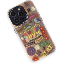 Hobibahçem iPhone 14 Pro Max Kılıf Estoril Desenli Kapak - Estoril - 14
