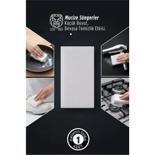 Uravas Store Melamin Katkılı Ultra Güçlü Mucize Leke Silici Sünger Seti 722895