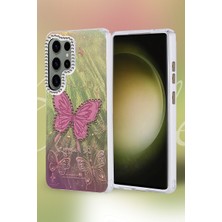 Hobibahçem Galaxy S25 Ultra Kılıf Blade Aynalı Desenli Kapak - Desen 3