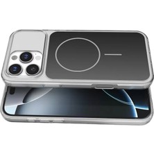 Hobibahçem iPhone 16 Pro Max Bruma Magsafe Kapak - Siyah