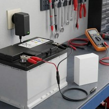 Akü 12V 1.2A 14.4W Krokodil Uç Akü Adaptörü