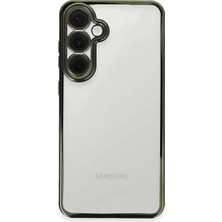 Uravas Store Samsung Galaxy S24 Fe Kılıf Razer Lensli Silikon - Yeşil