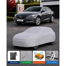 Cocem Opel Insignia Uyumlu Araç Brandası Tam Koruma Su Geçirmez Toz ve Güneş Koruyucu Gri