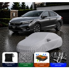 Cocem Honda City Premium Araç Brandası Su Geçirmez Uv Korumalı Tam Koruma Gri 2009-2026