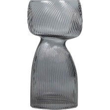 Vitale Bologna Gri Mantar Vazo 12*8*23 cm AK.KI0068