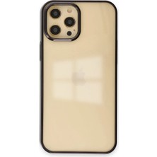 Uravas Store Iphone 12 Pro Max Kılıf Element Silikon - Siyah