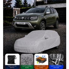 Cocem Dacia Duster Premium Araç Brandası Su Geçirmez Uv Korumalı Tam Koruma Gri 2010-2026