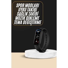 Zero Land Novapazr M6 Akıllı Bileklik Android ve Ios Uyumlu Bildirim ve Ç Görme Spor Takibi