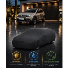 Cocem Dacia Duster Uyumlu Uv Korumalı Siyah Araç Örtüsü Su Geçirmez Tam Koruma Oto Brandası 2010-2026