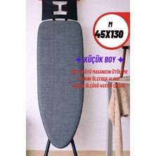 Asev Home Ütü Masası Kılıfı Keçeli 45X130 cm Isıya Dayanıklı Örtüsü Bezi
