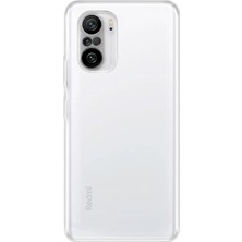 Uravas Store Xiaomi Poco F3 Kılıf Deluxe 2mm Şeffaf Silikon - Şeffaf