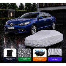 Cocem Renault Fluence Araç Brandası Su Geçirmez Uv Korumalı Tam Koruma Gri 2009-2016