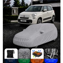 Cocem Fiat 500L Premium Araç Brandası Su Geçirmez Uv Korumalı Tam Koruma Gri