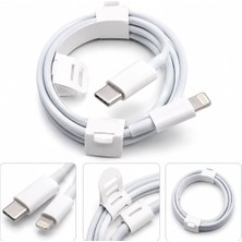 Esmer Bilişim iPhone 8 / x / Xr / Xs / 11 / 12 / 13 / 14 / 14 Pro Max Uyumlu Usb-C To Lightning Şarj Kablosu 1 Metre