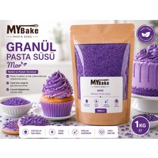 My Bake Premium Mor Granül Pasta Süsü 1 kg