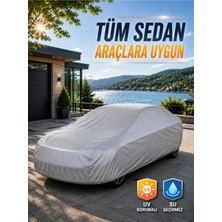 Cocem Tüm Sedan Araçlar ile Uyumlu Lüks Araba Brandası Miflonlu Branda Oto Çadır Örtü