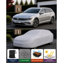 Cocem Volkswagen Passat Variant (Station Wagon) Uyumlu Araç Örtüsü Branda Su Geçirmez Uv Korumalı Tam Koruma Gri 2006-2026