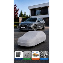 Cocem Audi Q5 Uyumlu Araç Brandası Gri Su Geçirmez Uv Korumalı Oto Koruma Brandası 2017-2026