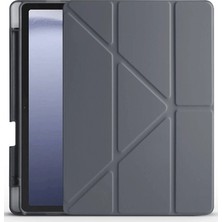 Hobibahçem Pad X9 11.5 Kılıf Kalemlikli Mars Tablet Kılıfı - Koyu Gri