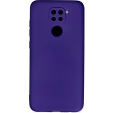 Uravas Store Xiaomi Redmi Note 9 Kılıf Nano Içi Kadife Silikon - Mor