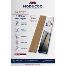 Moducoo Ham Tik Kendinden Yapışkanlı Pvc Parke 6,689 M² Su Geçirmez