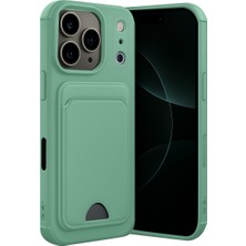 Hobibahçem iPhone 17 Pro Kelvin Kartvizitli Silikon - Açık Yeşil