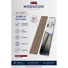 Moducoo Royal Sedir Kendinden Yapışkanlı Pvc Parke 6,689 M² Su Geçirmez