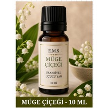 E.M.S MÜGE ÇİÇEĞİ Esansiyel Uçucu Yağ Buhurdanlık Yağı Difüzör Esansı Oda Kokusu Esansı MUM ESANSI 10 ML.