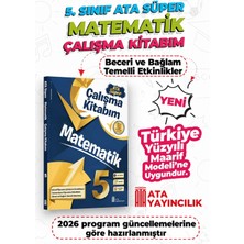 Ata Yayıncılık 5. Sınıf Matematik Ata Süper Çalışma Kitabım Yeni