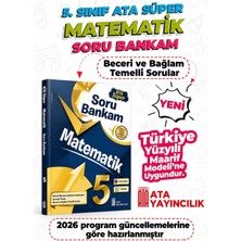 Ata Yayıncılık 5. Sınıf Matematik Ata Süper Soru Bankam Yeni