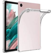 Uravas Store Samsung Galaxy Tab A9 Plus Kılıf Anti Shock Tablet Silikon - Şeffaf