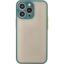 Uravas Store Iphone 13 Pro Kılıf Montreal Silikon Kapak - Yeşil