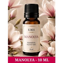 Ems E.M.S  MANOLYA Esansiyel Uçucu Yağ Buhurdanlık Yağı Difüzör Esansı Oda Kokusu Esansı MUM ESANSI 10 ML.