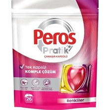 Esranın Dünyası Pratik Bebek Bezi 26'lı Çamaşır Kapsülü Güçlü Leke Çıkarma