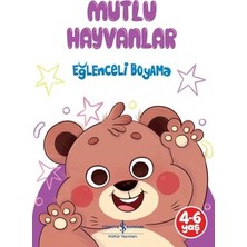 Esranın Dünyası Mutlu Hayvanlar: Eğlenceli Boyama ve Yaratıcı Kitap