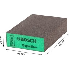 Esranın Dünyası Süper Ince Zımpara Bloku 69 x 97 x 26 mm Yüksek Performans Için Ideal