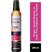 Esranın Dünyası Hacimli Bukleler Sağlayan Saç Köpüğü Vegan 200 ml