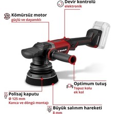Esranın Dünyası Akülü Polisaj Makinesi 18 V Akü ve Şarj Cihazı Hariç Pratik Kullanım