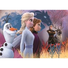 Esranın Dünyası Frozen Temalı 50 Parça Yapboz, Eğlenceli Çocuk Oyun Seti