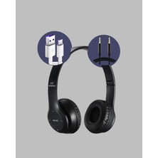 Zero Land Kmrsfres Kablolu & Kablosuz Kullanım Seçeneği Sunan Stereo Bluetooth Kulaklık