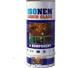 Esranın Dünyası Isonem Isonem Şeffaf Liquid Glass Su Yalıtım Boyası 4 kg Yüksek Kapatıcılık ve Kolay