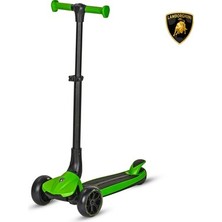 Esranın Dünyası Kolay Katlanabilir Işıklı Çocuk Scooter 3 Tekerlekli