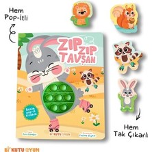 Esranın Dünyası Benim Pop-It Kitabım - Zıp Zıp Tavşan Eğlencesi