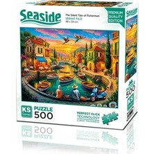 Esranın Dünyası 500 Parça Balıkçıların Sessiz Hikayesi Temalı Puzzle