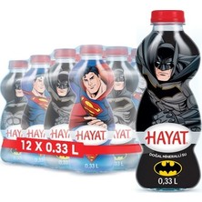 Esranın Dünyası Süperman & Batman Tasarımlı Su 12X330 ml Eğlenceli Içecek