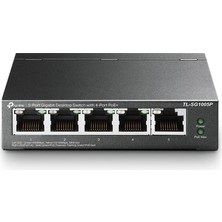 Esranın Dünyası Tp-Link TL-SG1005P 5 Port 4 Port Poe+ 10-100-1000 Mbps Switch Çelik